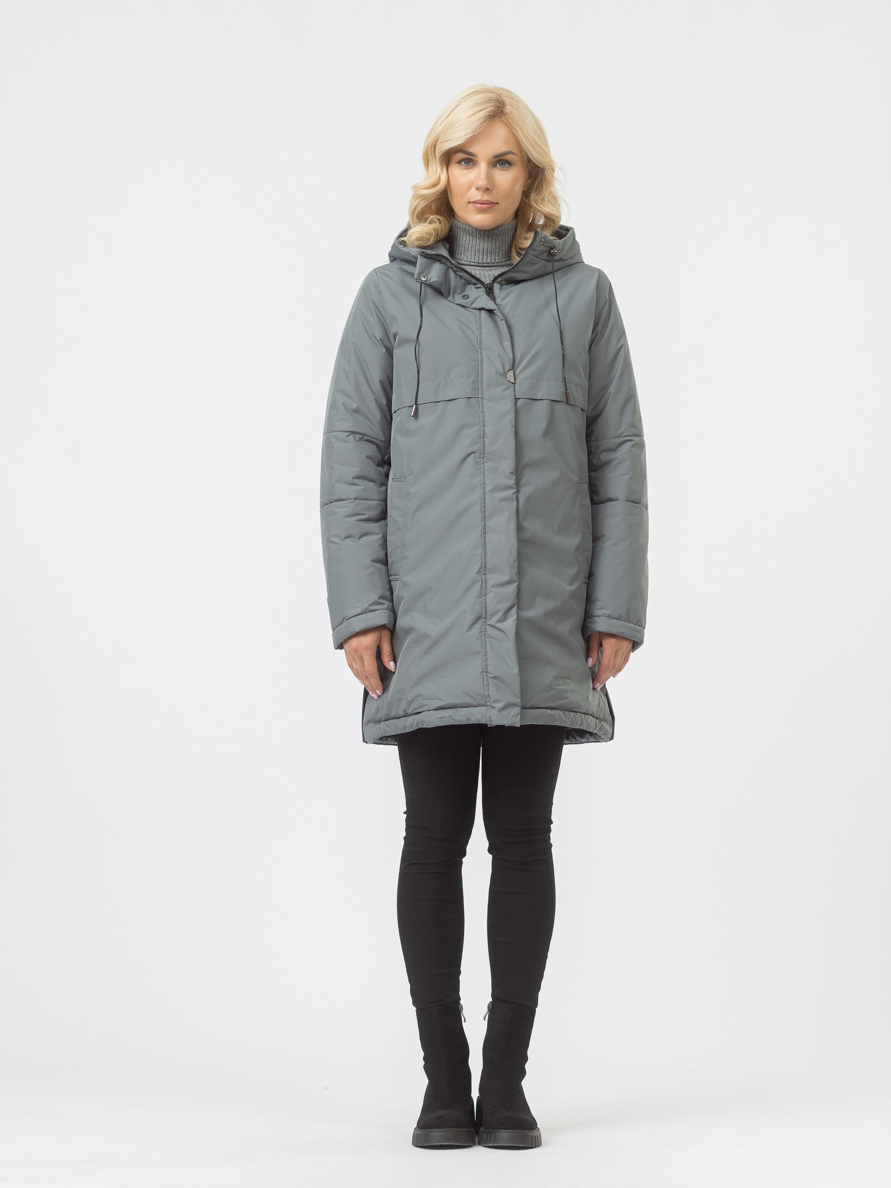 

Куртка женская Maritta M-60002-10 серая 44 EU, Серый, M-60002-10