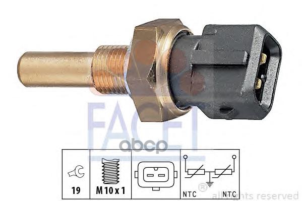 FACET 73229 Датчик температуры охлаждающей жидкости