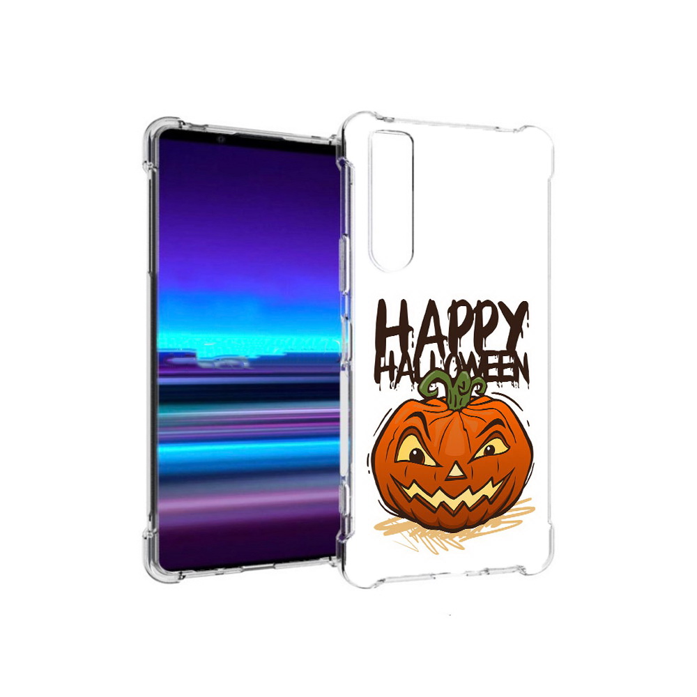 

Чехол MyPads Tocco для Sony Xperia 1 II Хэллоуин счастливый (PT148152.232.195), Прозрачный, Tocco