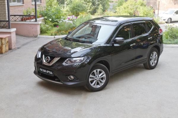 

Накладки на пороги дверей для Nissan X-Trail (2013-2022), Черный