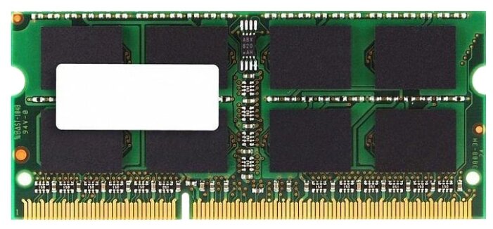 Оперативная память Foxline 4Gb DDR-III 1600MHz SO-DIMM (FL1600D3S11S1-4GH)