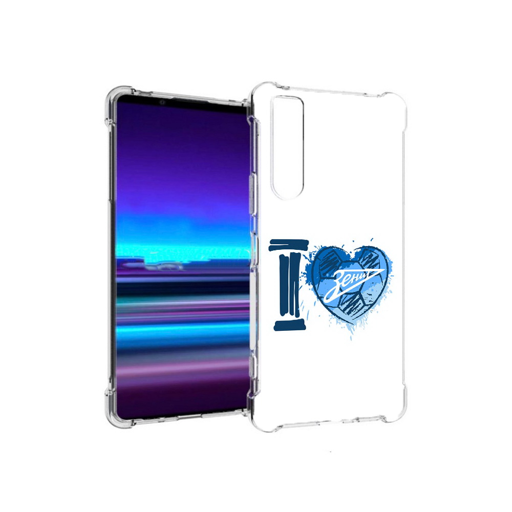 

Чехол MyPads Tocco для Sony Xperia 1 II ФК я люблю зенит (PT148152.232.186), Прозрачный, Tocco