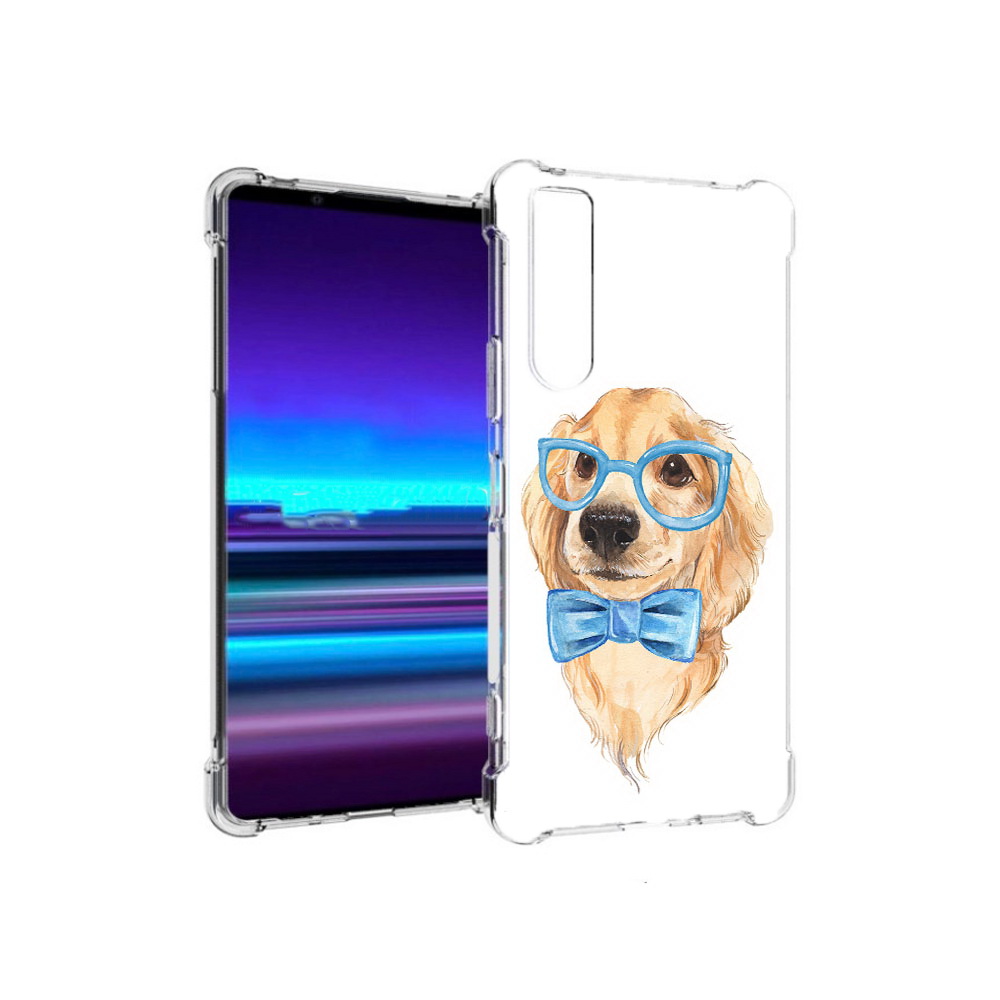 

Чехол MyPads Tocco для Sony Xperia 1 II Собака интеллигент (PT148152.232.159), Прозрачный, Tocco