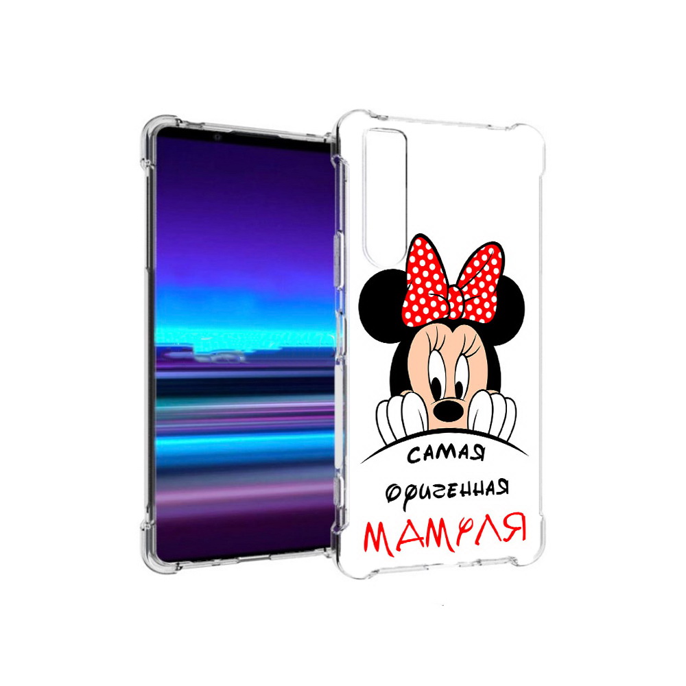 

Чехол MyPads Tocco для Sony Xperia 1 II Самая лучшая мамуля Мини Маус (PT148152.232.152), Прозрачный, Tocco