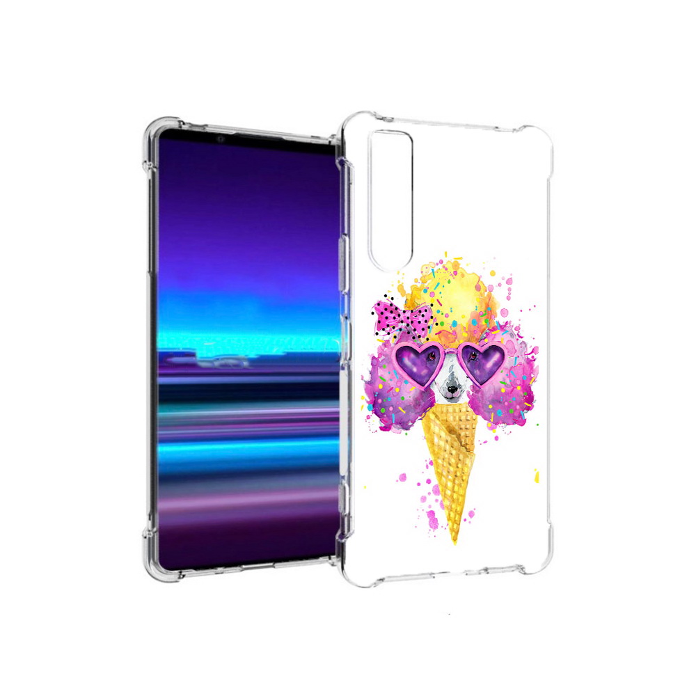 

Чехол MyPads Tocco для Sony Xperia 1 II Рожок (PT148152.232.146), Прозрачный, Tocco