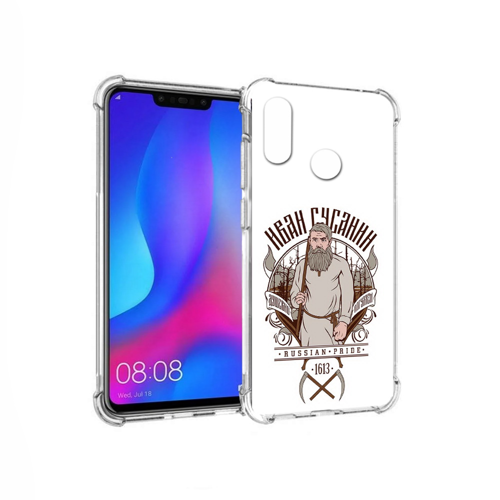 

Чехол MyPads Tocco для Huawei Nova 3 Иван Сусанин (PT115710.27.90), Прозрачный, Tocco
