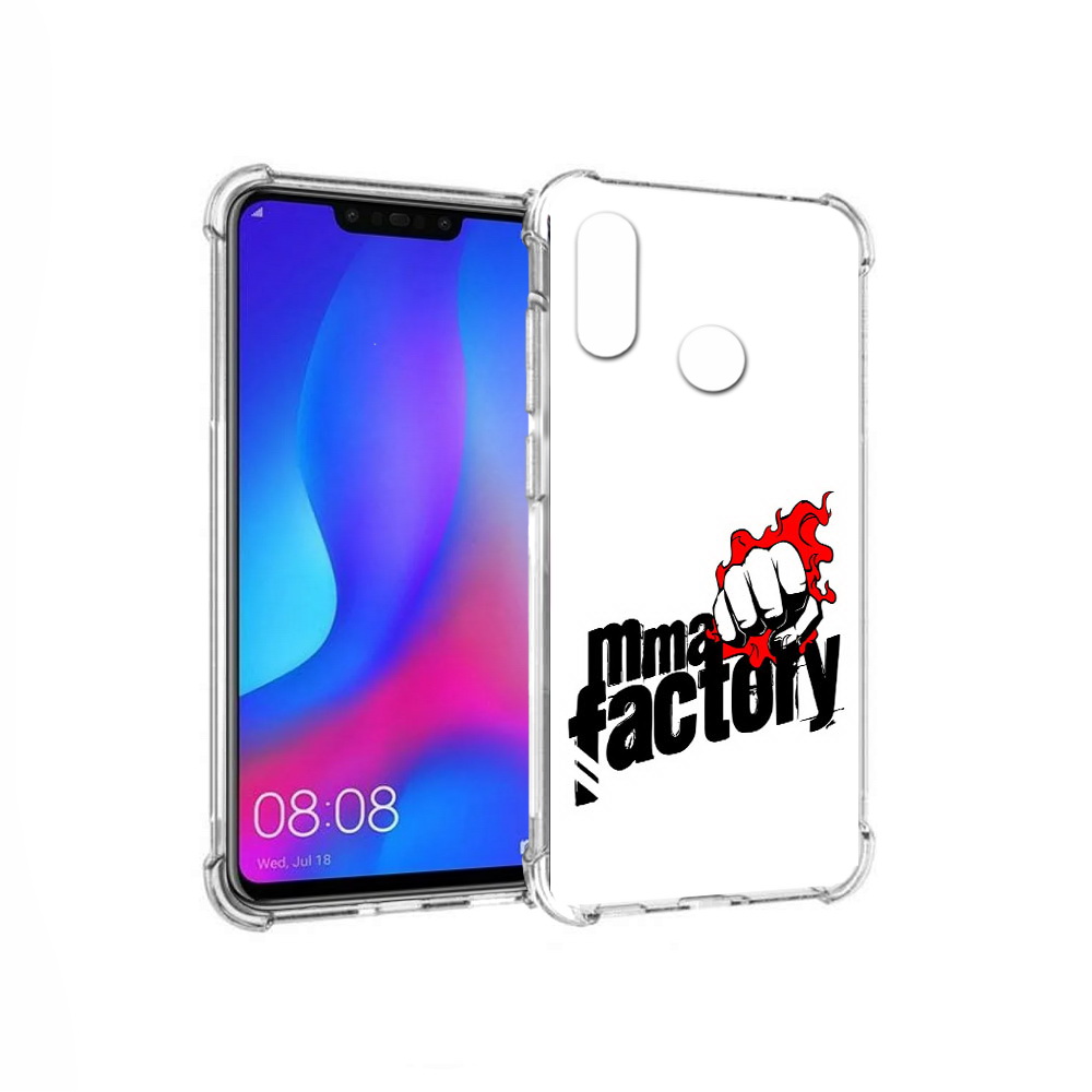 

Чехол MyPads Tocco для Huawei Nova 3 Единоборства ММА (PT115710.27.74), Прозрачный, Tocco