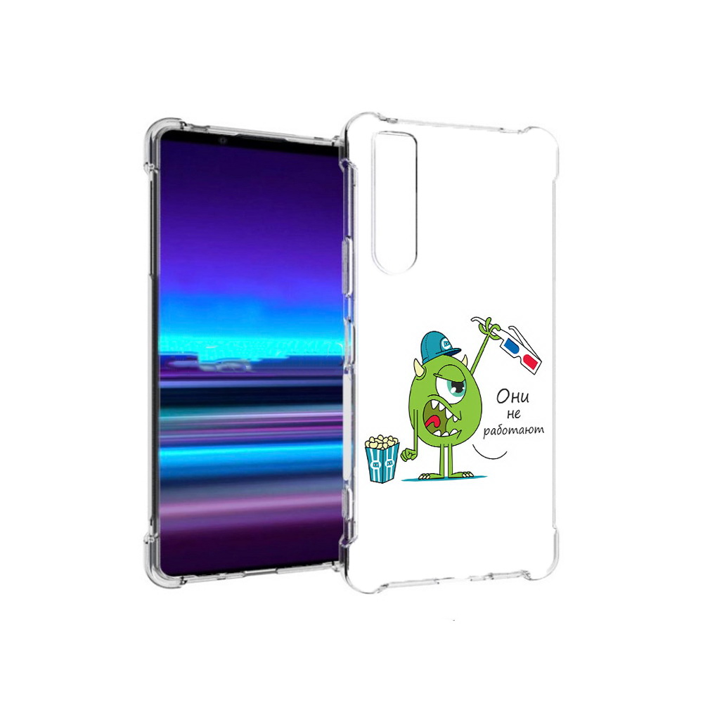 

Чехол MyPads Tocco для Sony Xperia 1 II Очки не работают (PT148152.232.129), Прозрачный, Tocco