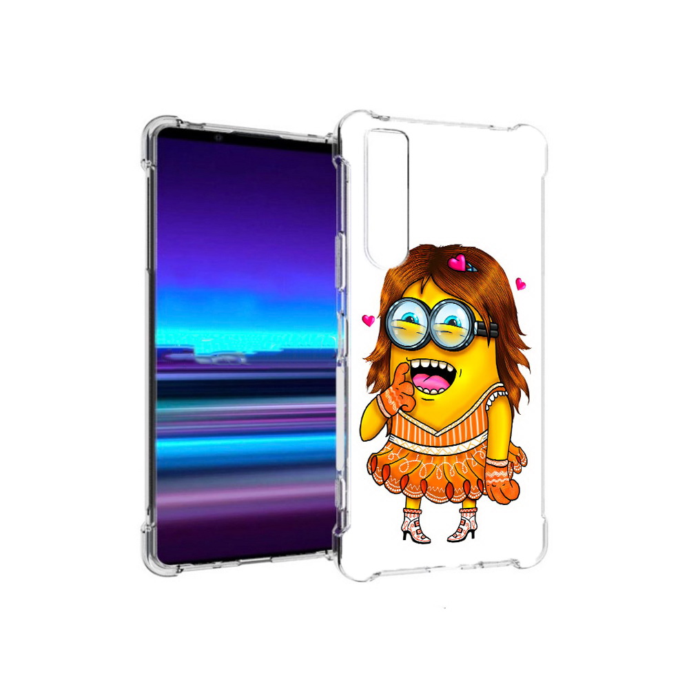 

Чехол MyPads Tocco для Sony Xperia 1 II Миньон девочка (PT148152.232.116), Прозрачный, Tocco