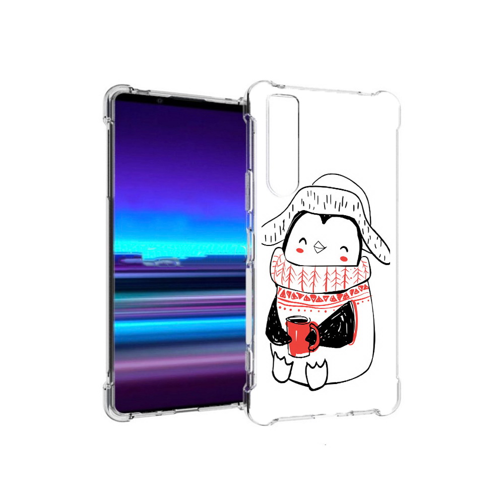 

Чехол MyPads Tocco для Sony Xperia 1 II Милый пингвин (PT148152.232.115), Прозрачный, Tocco