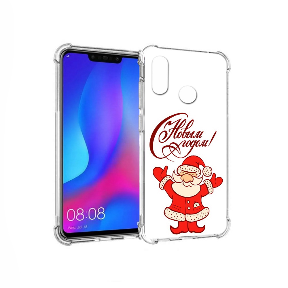 

Чехол MyPads Tocco для Huawei Nova 3 Добрый дед мороз с новым годом 2023 (PT115710.27.69), Прозрачный, Tocco