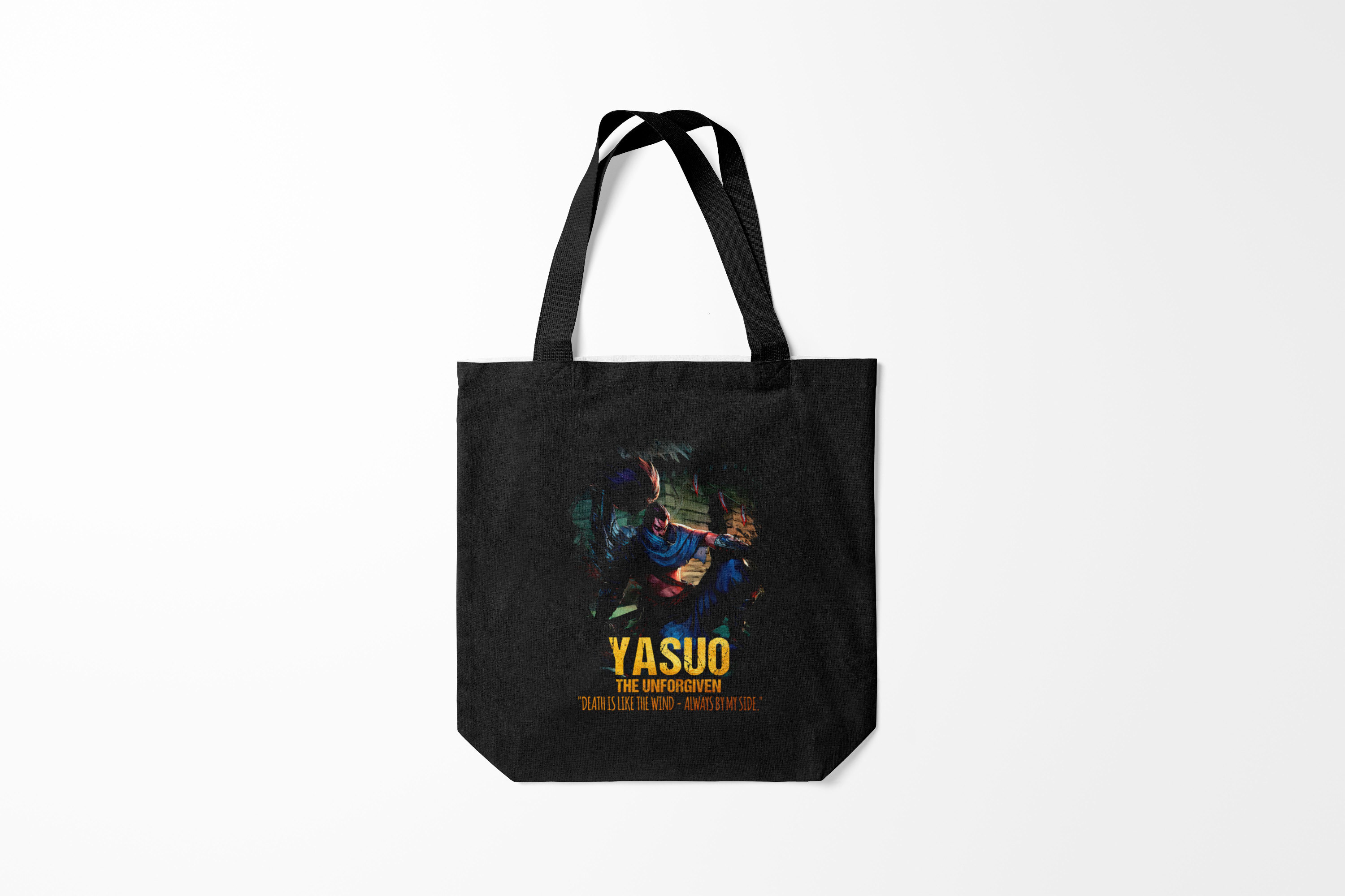 

Сумка шoппер унисекс Burnettie League Of Legends Yasuo, черный, League Of Legends Yasuo