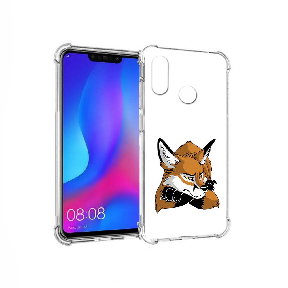 

Чехол MyPads Tocco для Huawei Nova 3 фокс (PT115710.27.660), Прозрачный, Tocco