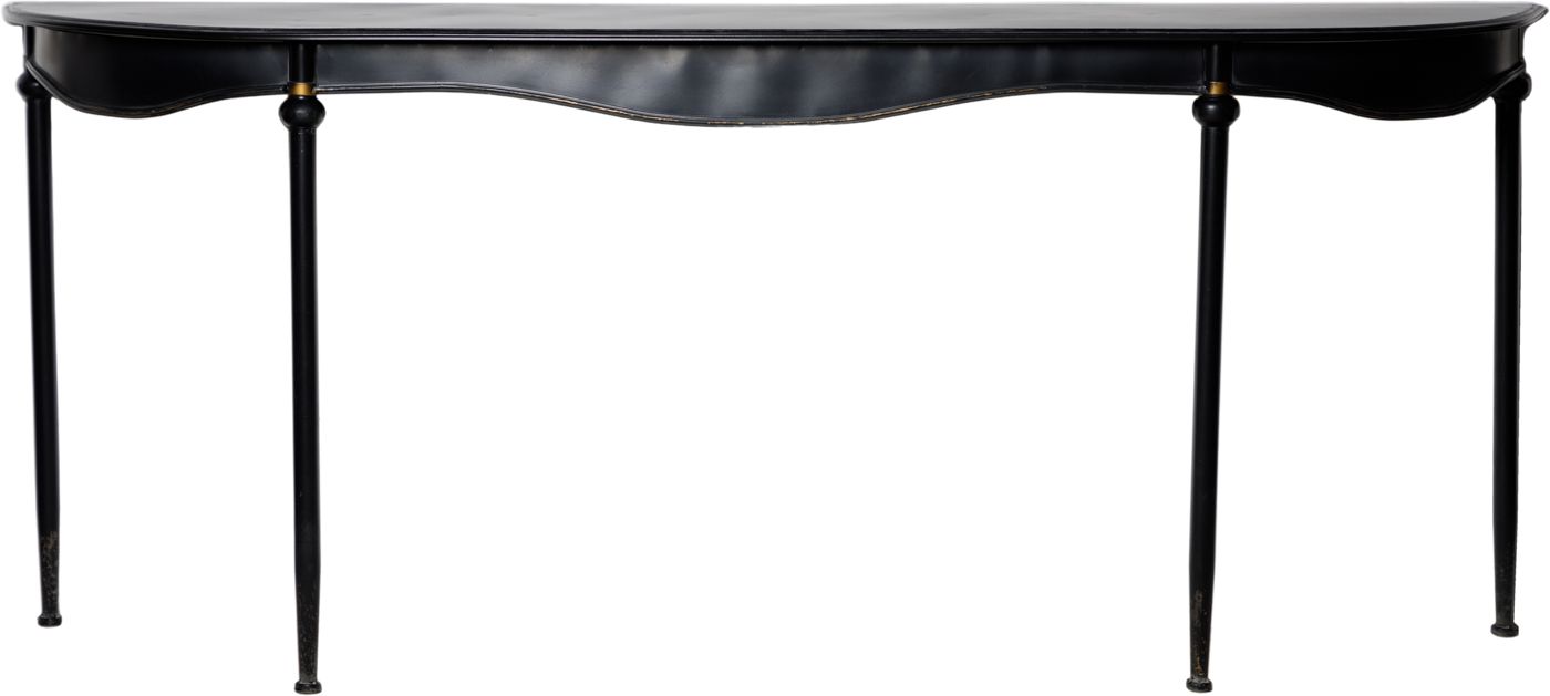 

Консоль приставная Лофт Glasar 60-012, Черный