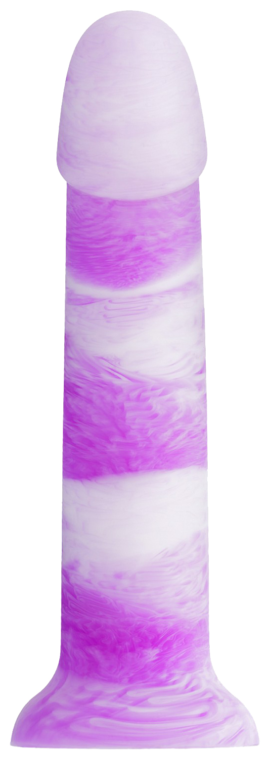 Фиолетовый фаллоимитатор Neil - 18 см.