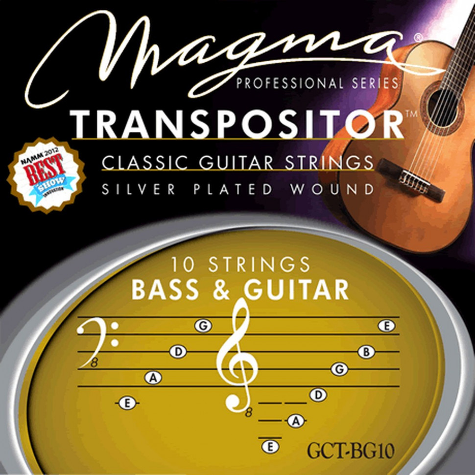 Комплект струн для 10-струнной гитары Magma Strings GCT-BG10 4116₽