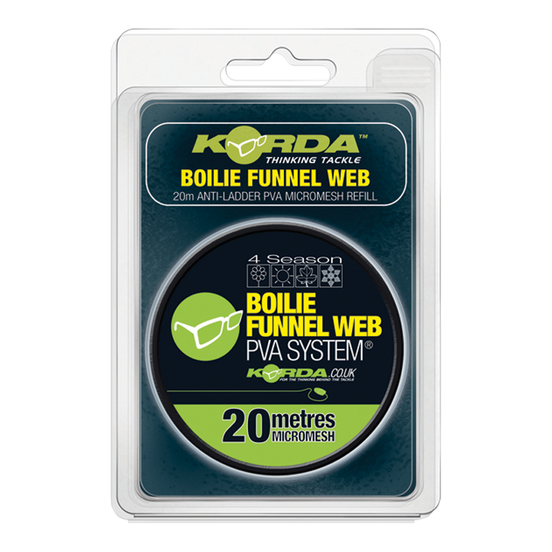 Сетка PVA запасная KORDA Boilie Funnel Web Micromesh 20м