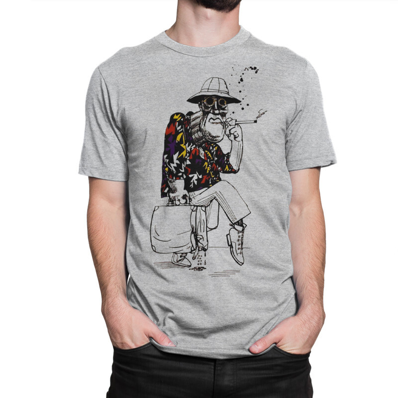 

Футболка мужская Dream Shirts Страх и ненависть в Лас-Вегасе 360073222 серая M, Страх и ненависть в Лас-Вегасе 360073222