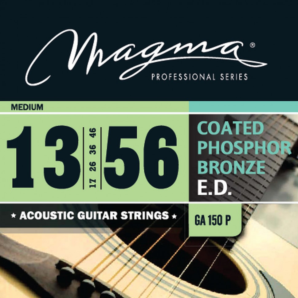 

Комплект струн для акустической гитары 13-56 Magma Strings GA150P, GA150P