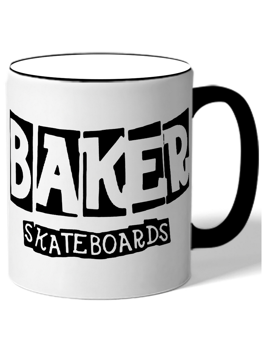 фото Кружка drabs baker skateboards, гонщик скейта