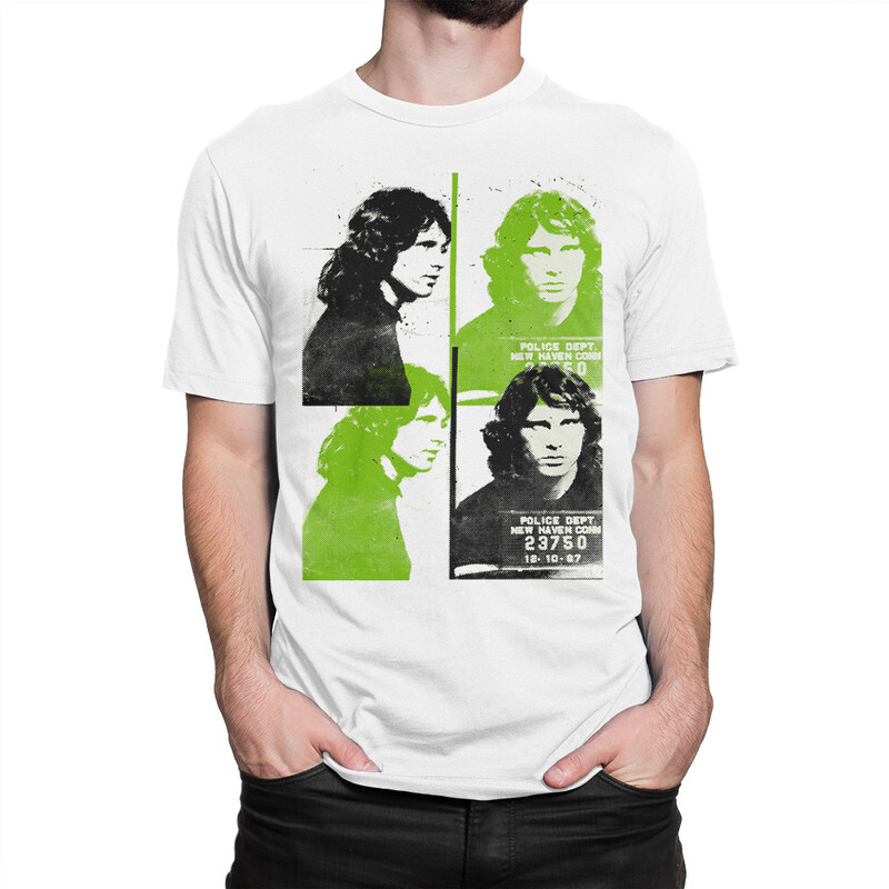 

Футболка мужская Dream Shirts Джим Моррисон - The Doors 360070222 белая XL, Джим Моррисон - The Doors 360070222