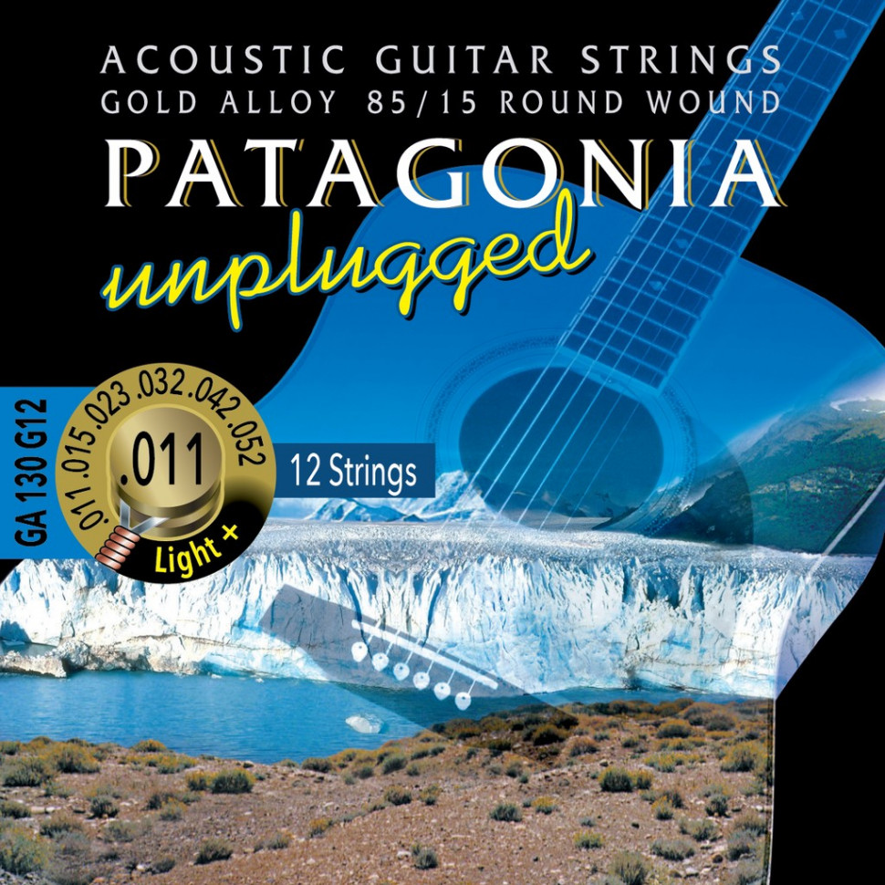 Комплект струн для 12-струнной акустической гитары 11-52 Magma Strings GA130G12 1374₽