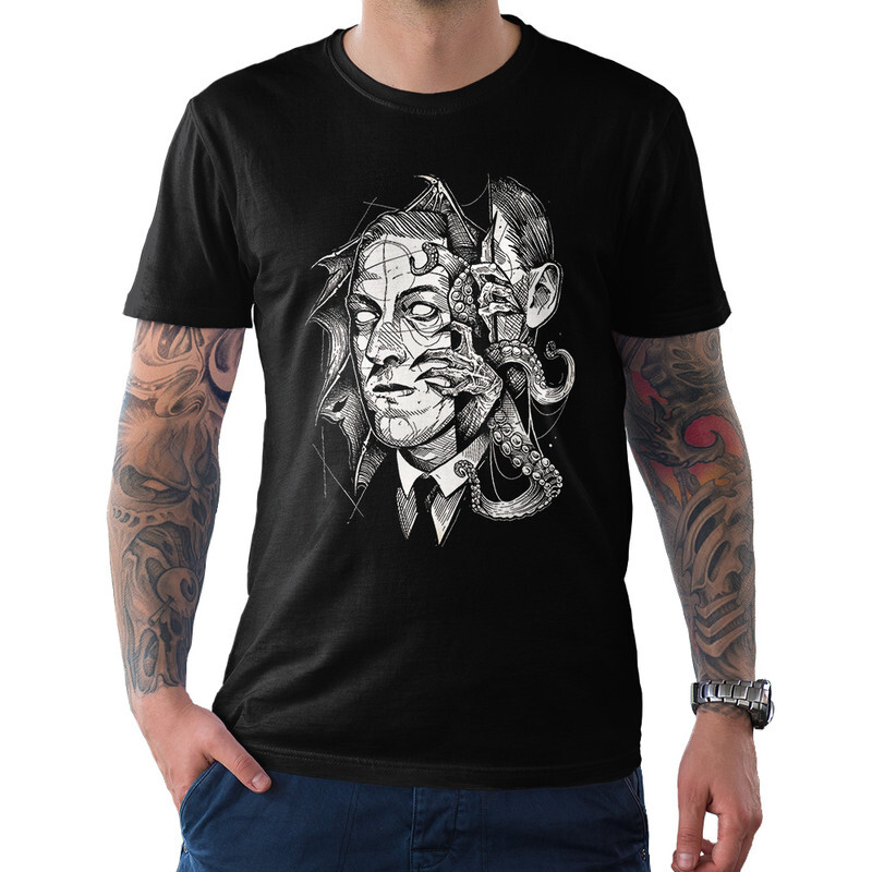 

Футболка мужская Dream Shirts Говард Лавкрафт 360067222 черная S, Черный, Говард Лавкрафт 360067222