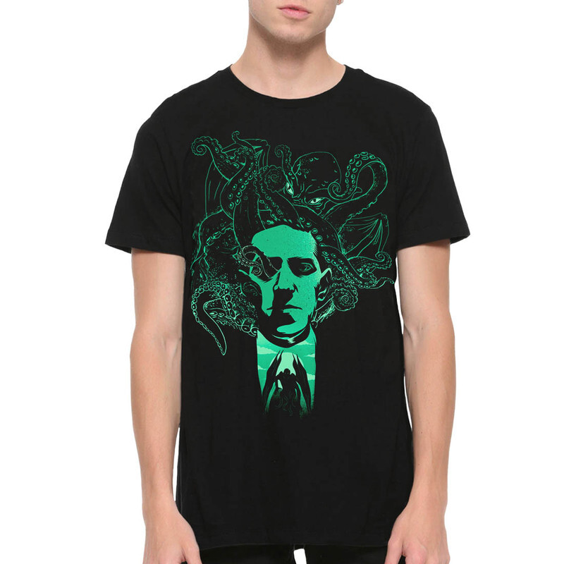 фото Футболка мужская dream shirts говард лавкрафт 360066222 черная m