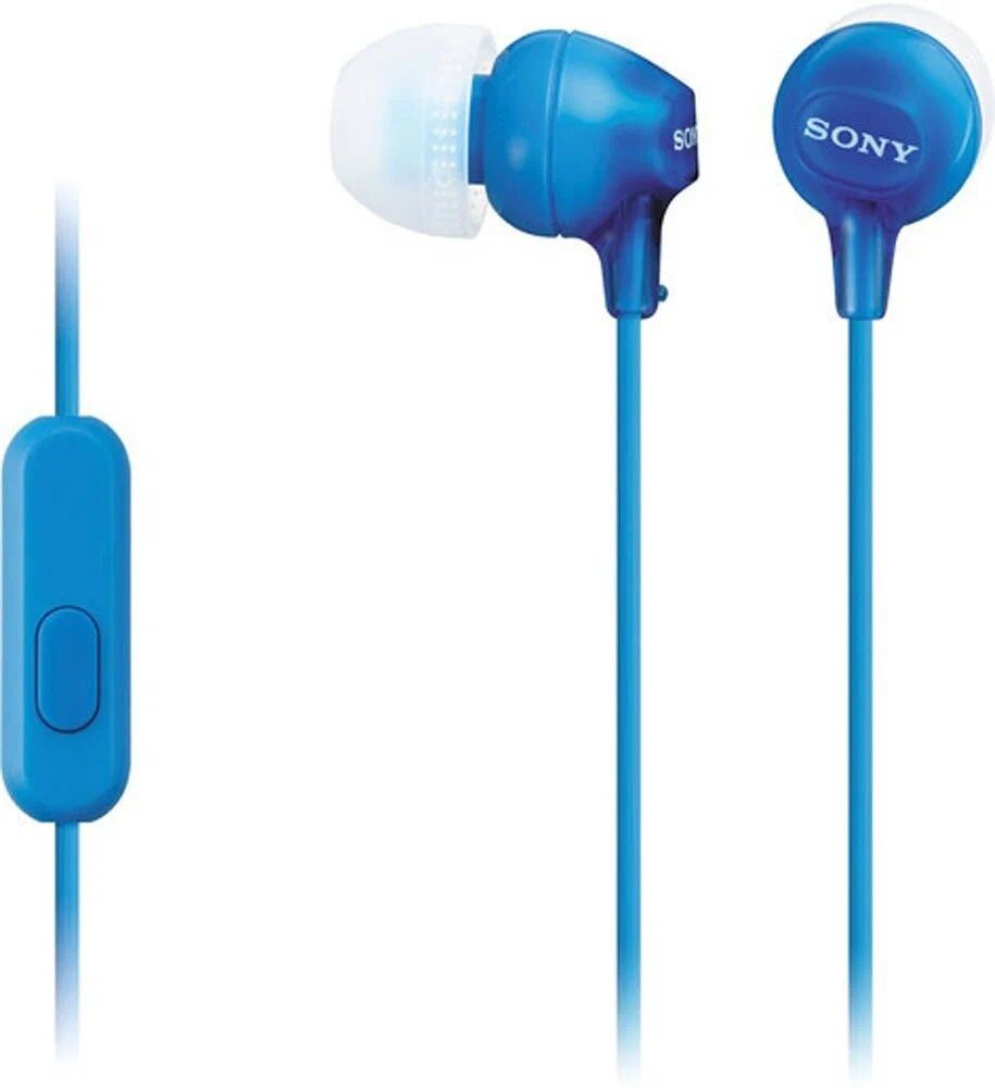 

Проводные наушники Sony MDR-EX15AP Blue (sex15ap-3), MDR-EX15AP