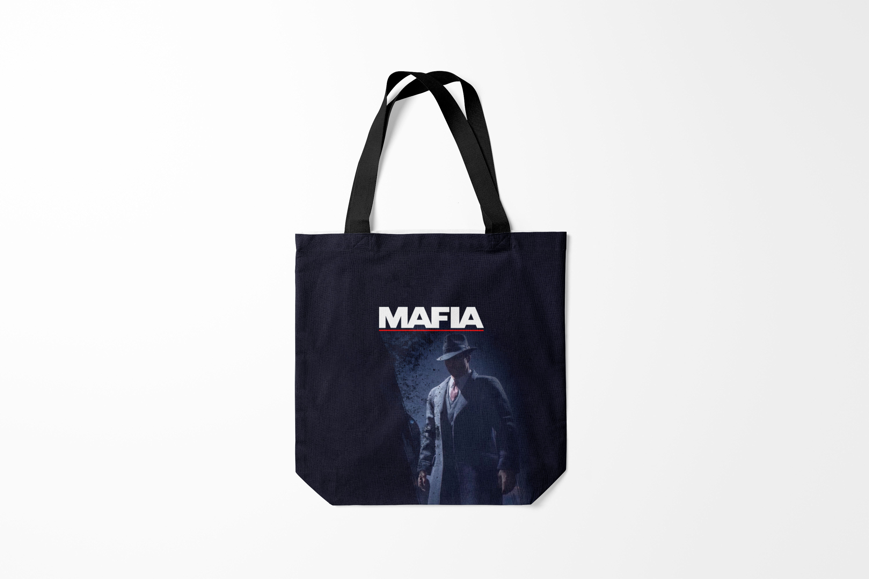 

Сумка шoппер унисекс Burnettie Mafia, черный, Mafia