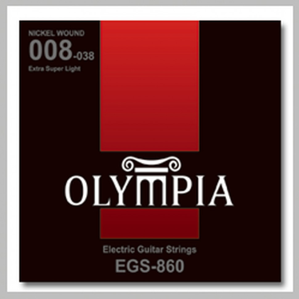 Комплект струн для электрогитары Olympia EGS860 680₽