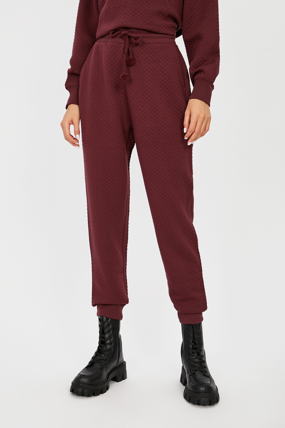 

Спортивные брюки женские Baon B291507 бордовые XXL, B291507