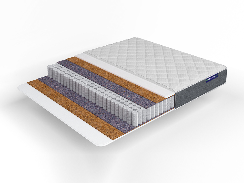

Матрас BeautySon Simple Soft Balance 90x200, Белый, Simple Soft Balance