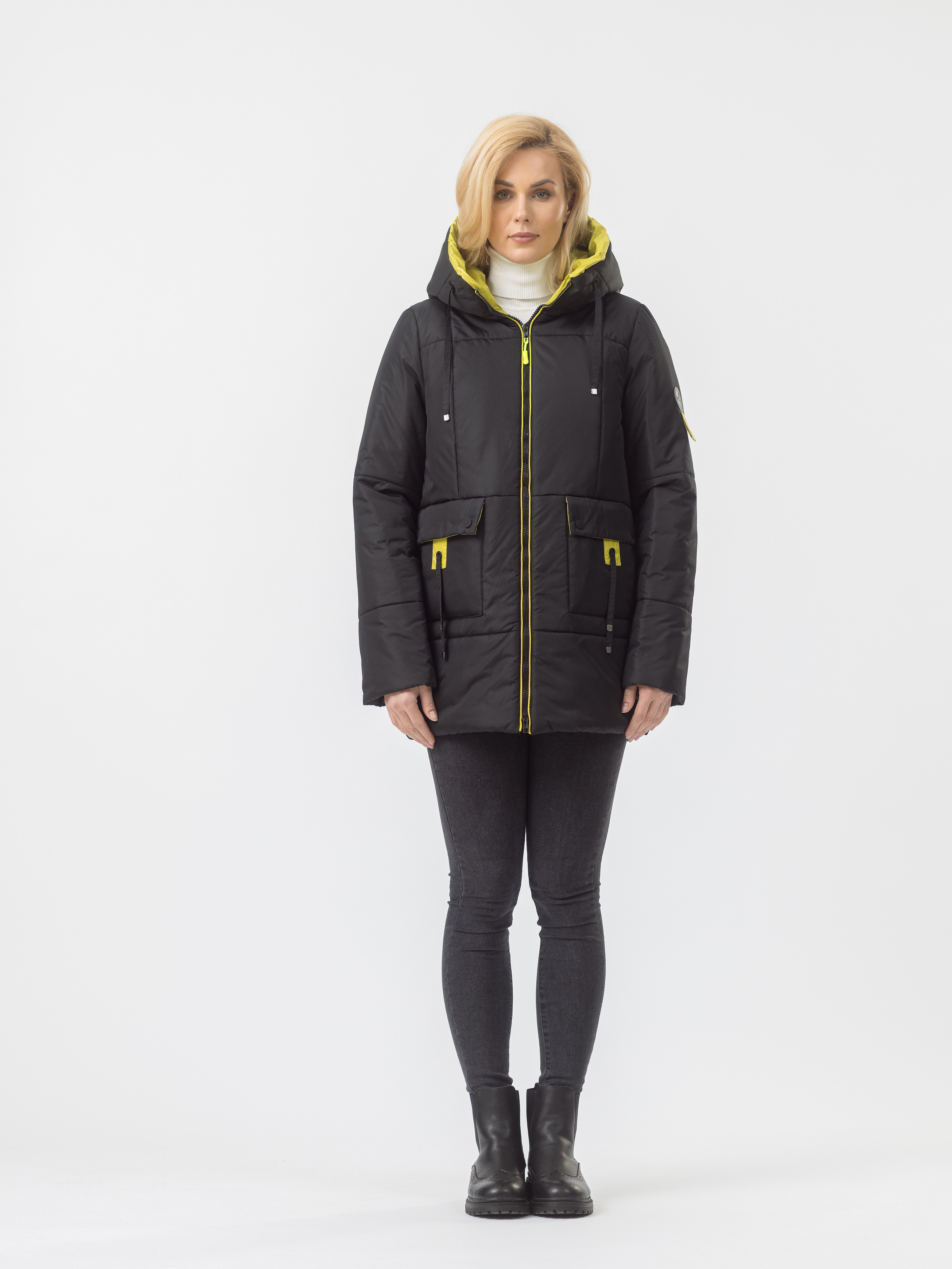 

Куртка женская Maritta M-50004-004 черная 42 EU, Черный, M-50004-004