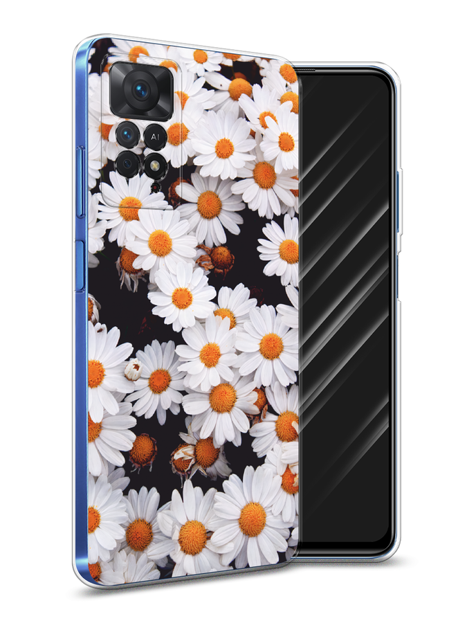 

Чехол Awog на Xiaomi Redmi Note 11E Pro "Ромашковое поле", Разноцветный, 314750-4