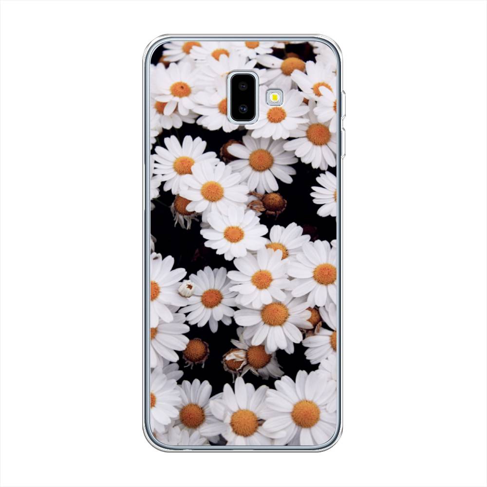

Чехол Awog на Samsung Galaxy J6 + "Ромашковое поле", Разноцветный, 26950-4