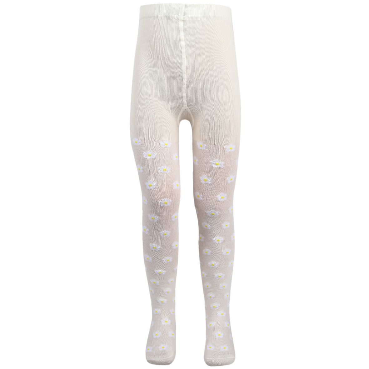 

Колготки Peppy Woolton Ромашками белый р.104-110, GL001002320