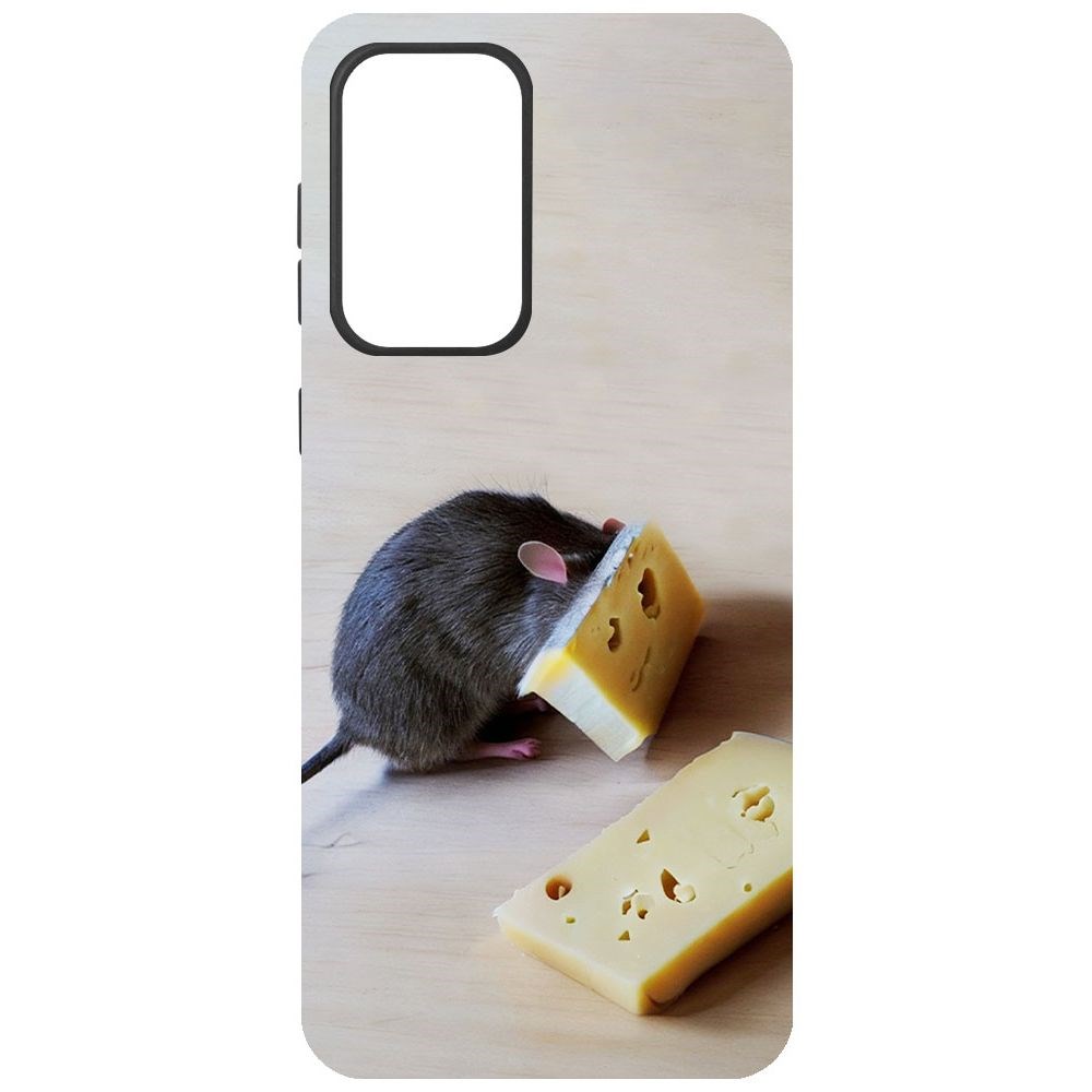 фото Чехол-накладка софт мышь и сыр для samsung galaxy a33 5g (a336) krutoff