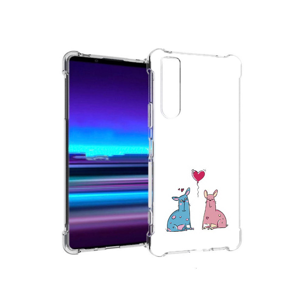 

Чехол MyPads Tocco для Sony Xperia 1 II Лама любовь (PT148152.232.102), Прозрачный, Tocco