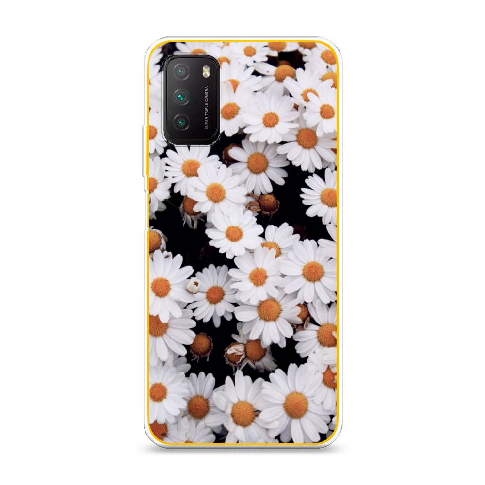 

Чехол Awog на Poco M3 "Ромашковое поле", Разноцветный, 39550-4