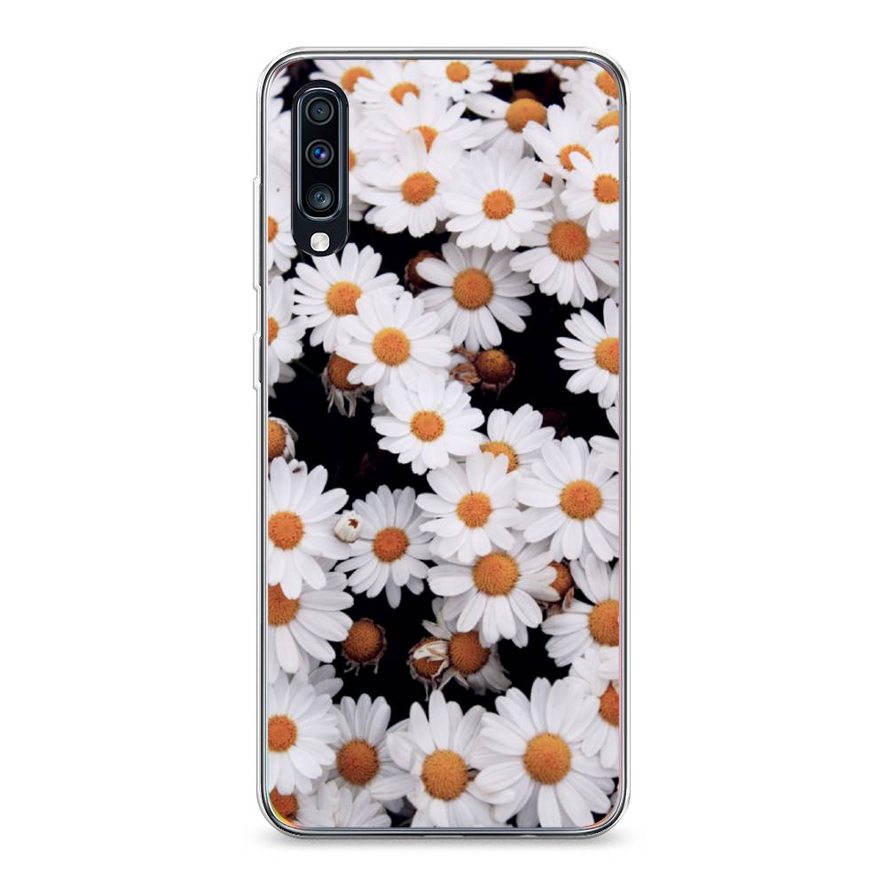 

Чехол Awog на Samsung Galaxy A70 "Ромашковое поле", Разноцветный, 28150-4