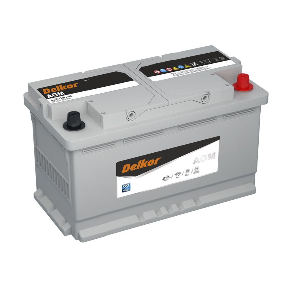 

Аккумулятор DELKOR AGM 80R+, 1629