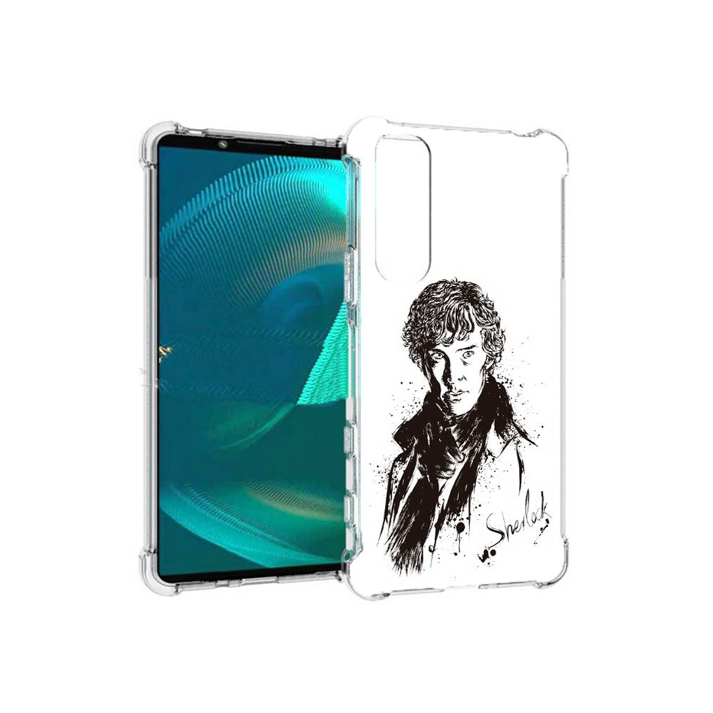 

Чехол MyPads Tocco для Sony Xperia 5 III шерлок холмс портрет (PT172137.231.698), Прозрачный, Tocco