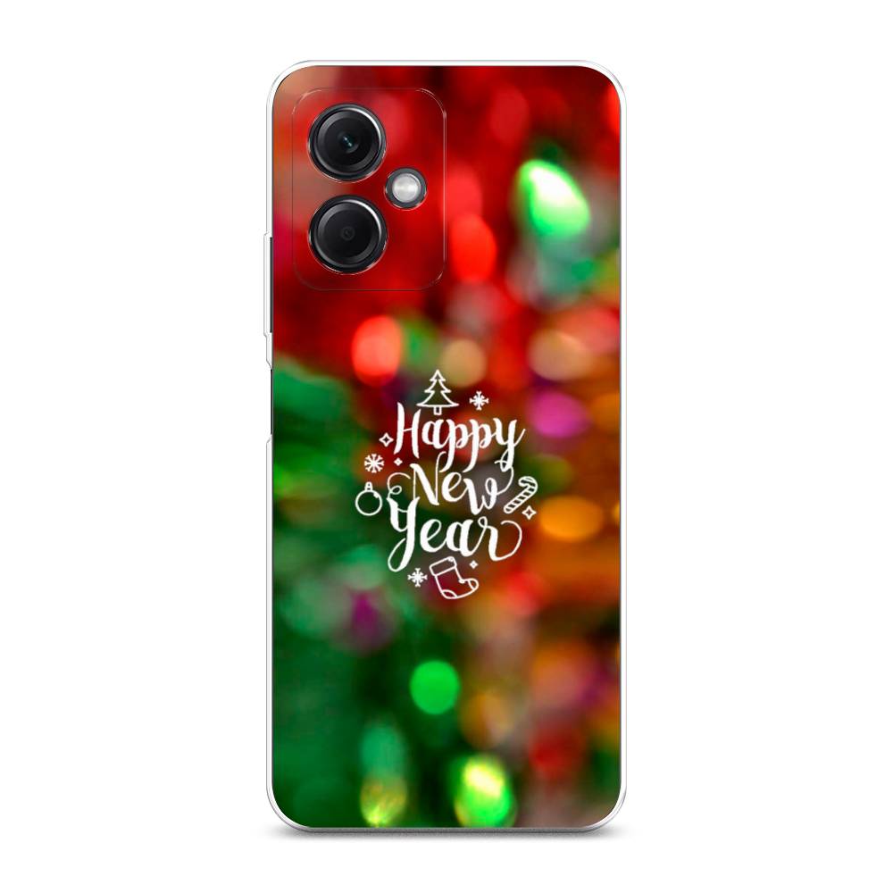 

Чехол на Xiaomi Redmi Note 12 5G "Новый Год на елке", Зеленый;красный;желтый, 316950-5