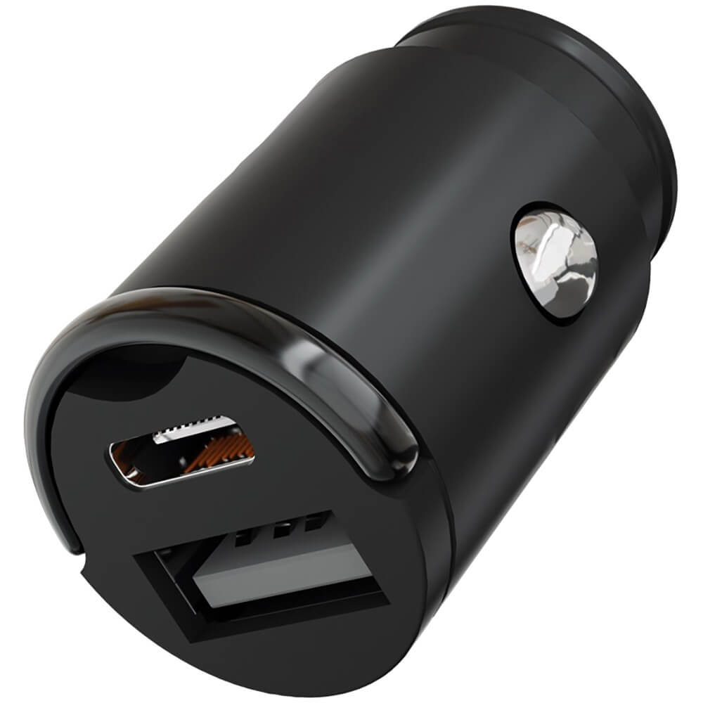 

Автомобильное зарядное устройство VLP С-Power 45W USB-C/USB-A черный (1121002), 1121002