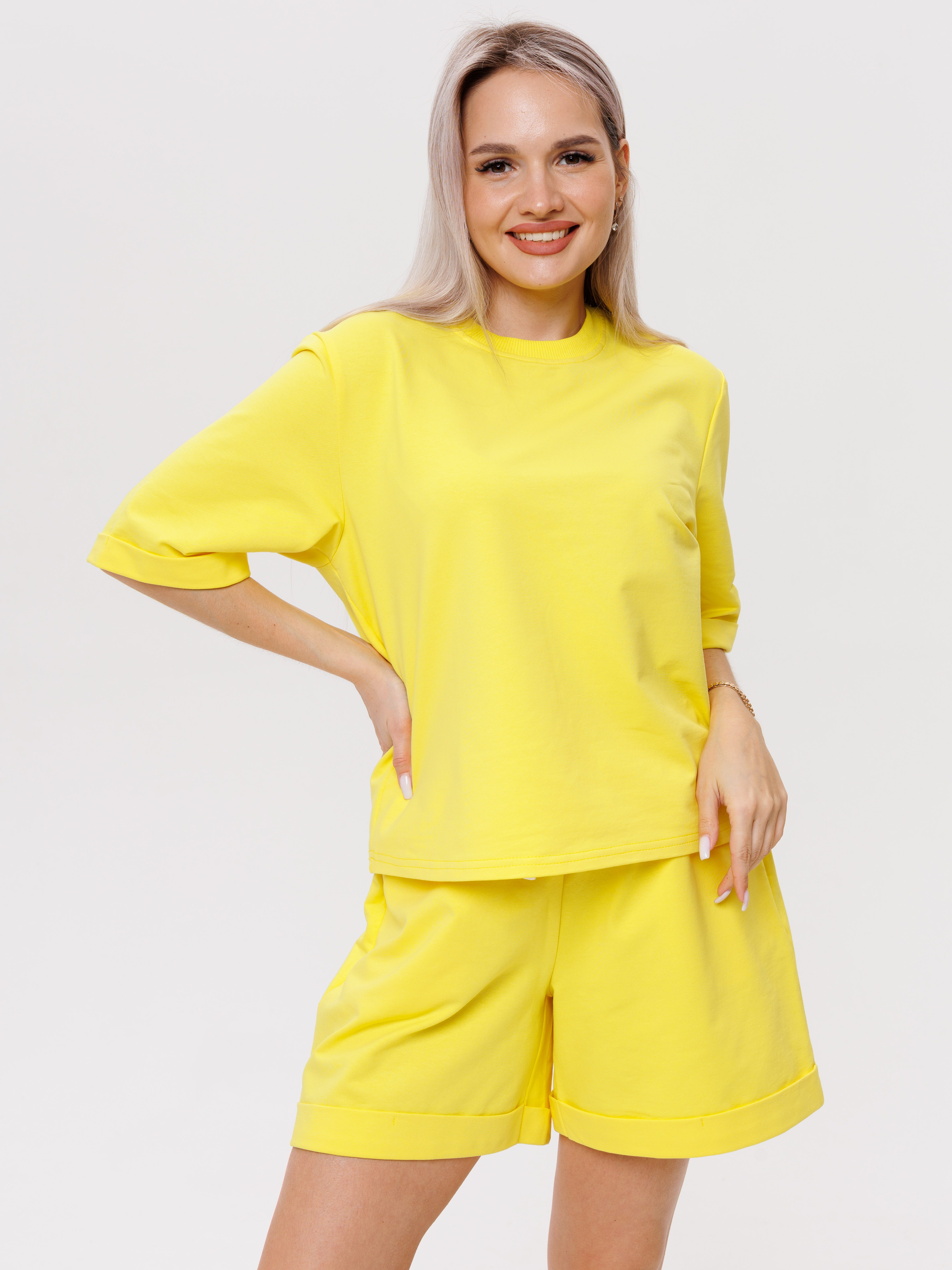 

Костюм женский Elenatex К-205 желтый 44 RU, К-205