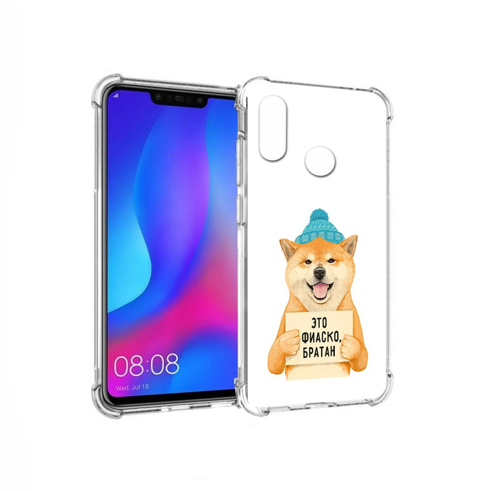 

Чехол MyPads Tocco для Huawei Nova 3 фиаско (PT115710.27.656), Прозрачный, Tocco