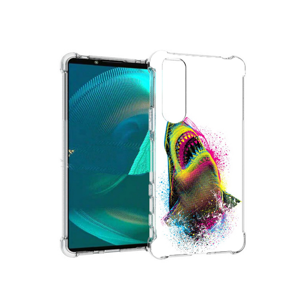 

Чехол MyPads Tocco для Sony Xperia 5 III челюсти-2 (PT172137.231.674), Прозрачный, Tocco