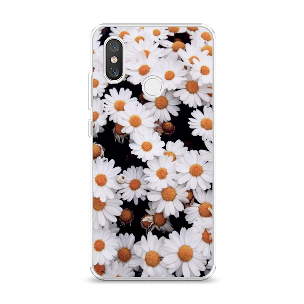 

Чехол Awog на Xiaomi Mi 8 "Ромашковое поле", Разноцветный, 33550-4