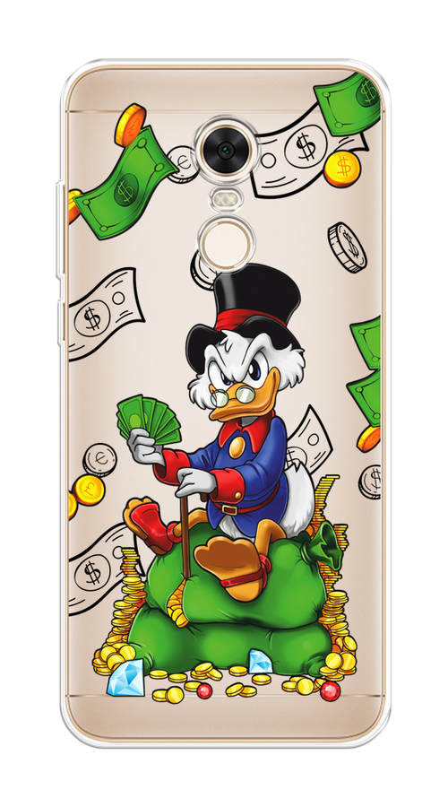 

Чехол на Xiaomi Redmi 5 Plus "Scrooge Richness", Черный;синий;зеленый, 33150-1